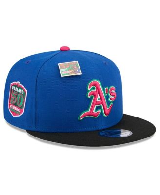 Men's Royal/Black Oakland Athletics Watermelon Big League Chew Flavor Pack 9FIFTY Snapback Hat
