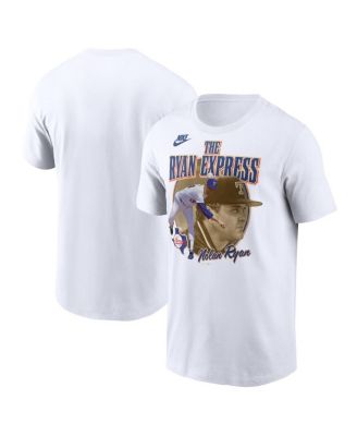 Men's Nolan Ryan White Texas Rangers Cooperstown Legends Graphic T-Shirt