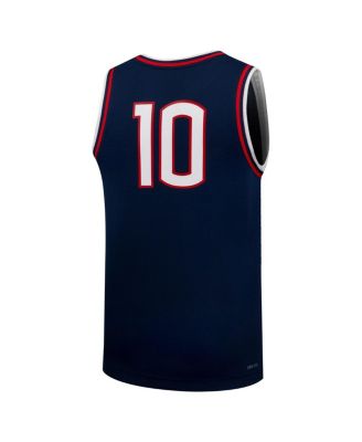 Men's and Women's 10 Navy UConn Huskies Replica Basketball Jersey