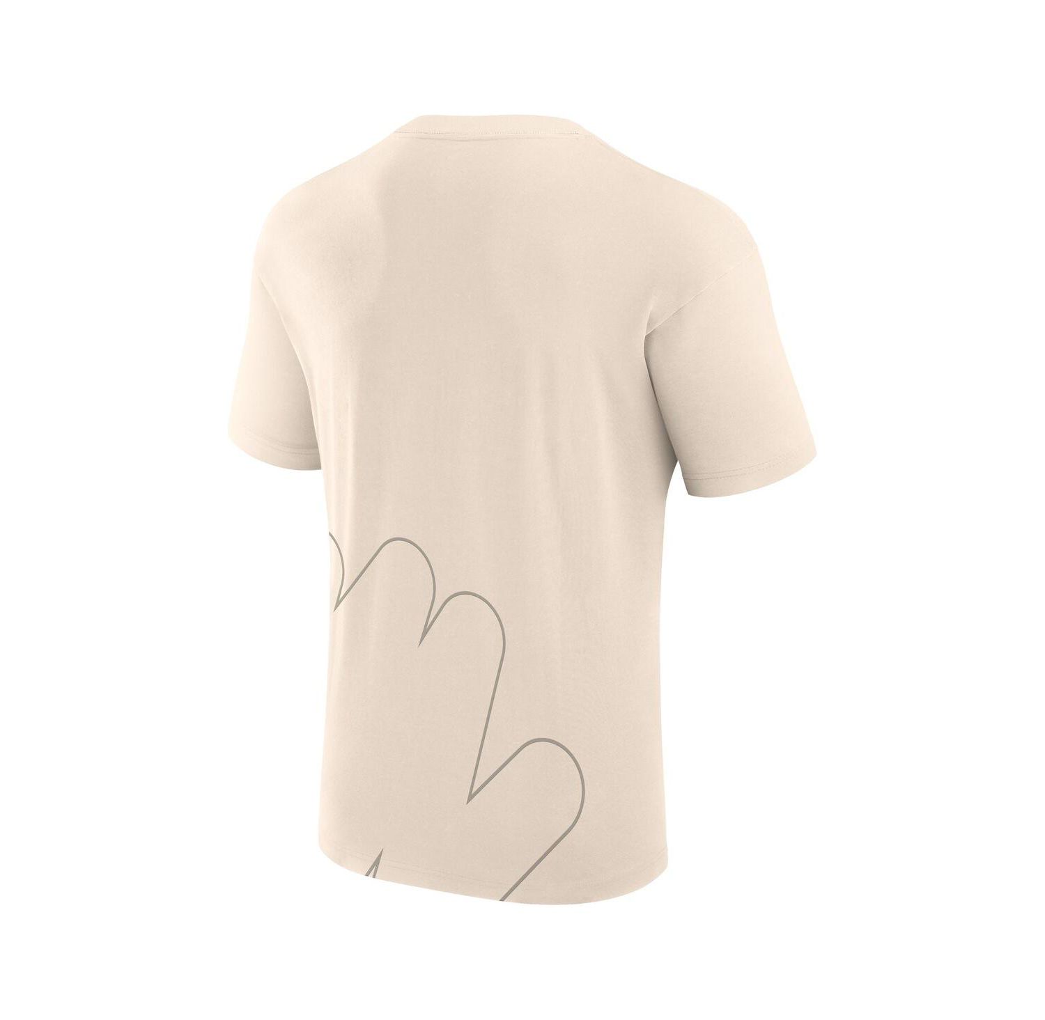 Men's Cream Milano Cortina 2026 Winter Olympics Fashion T-Shirt
