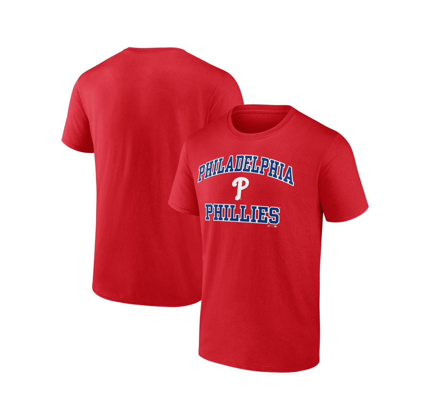 Men's Red Philadelphia Phillies Heart and Soul T-Shirt