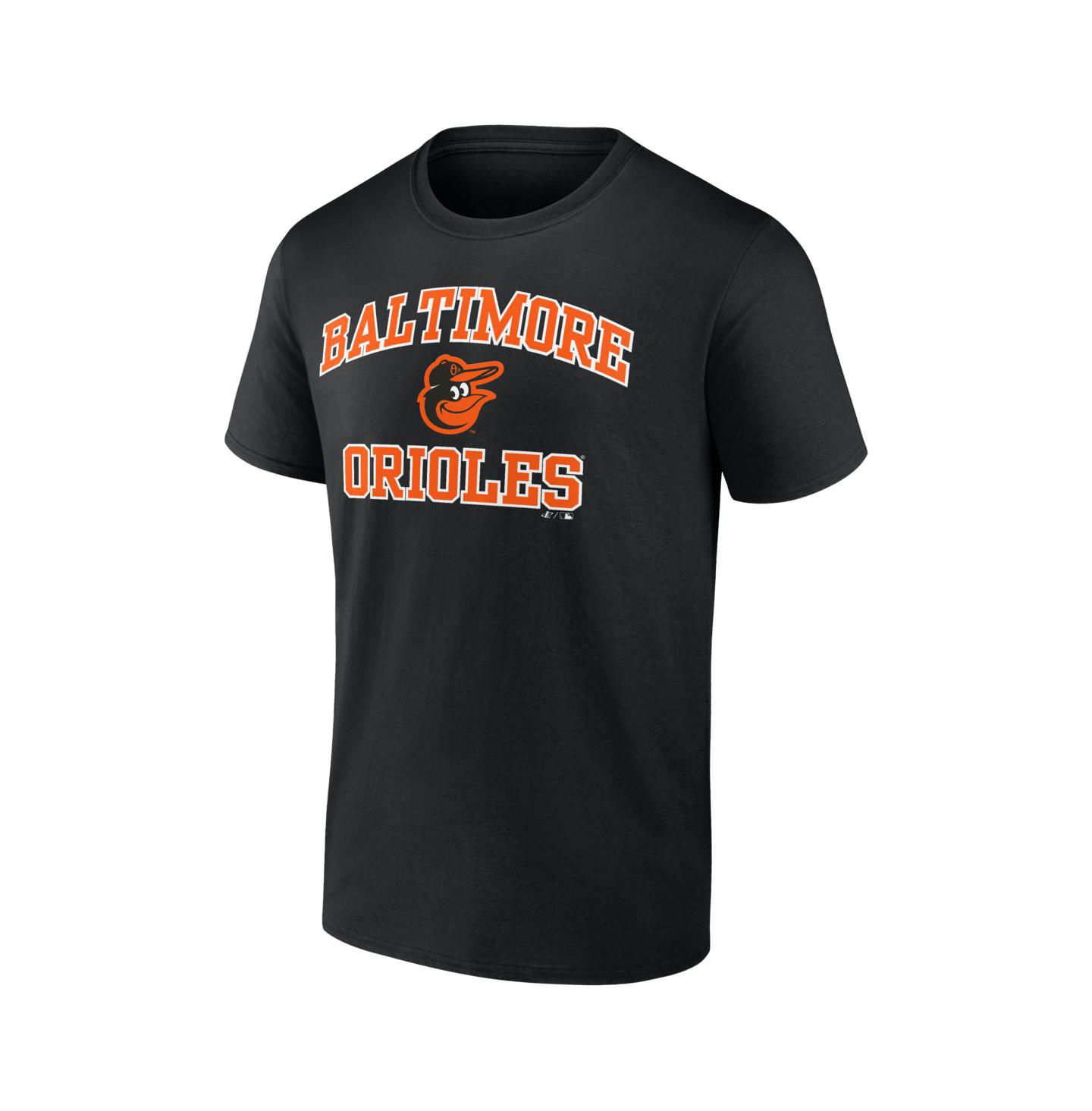 Мужская футболка Logo Athletic Black Baltimore Orioles Heart and Soul — фото 2