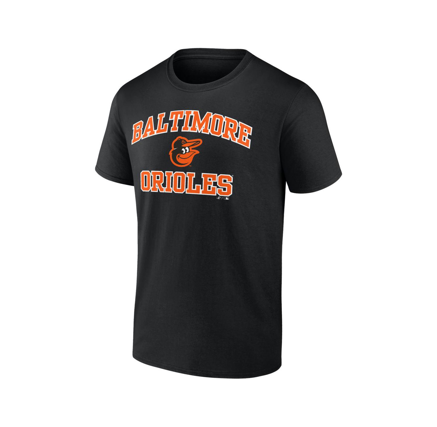 Men's Black Baltimore Orioles Heart and Soul T-Shirt