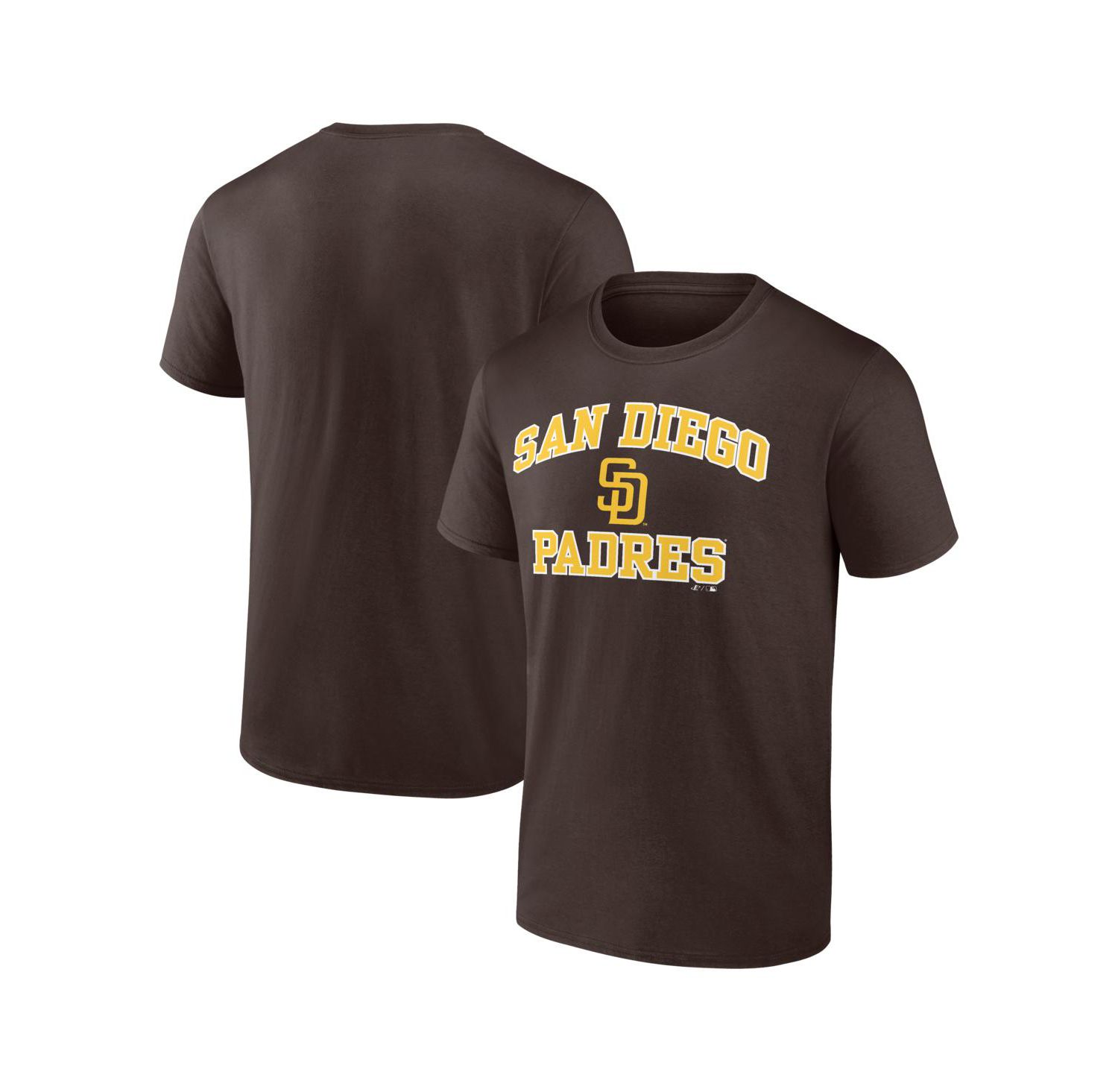 Men's Brown San Diego Padres Heart and Soul T-Shirt