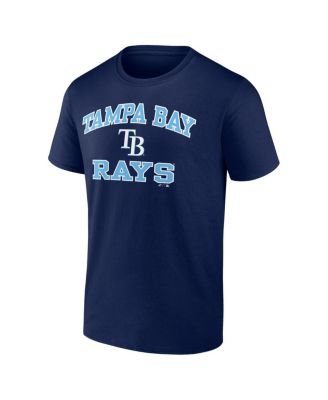 Men's Navy Tampa Bay Rays Heart and Soul T-Shirt