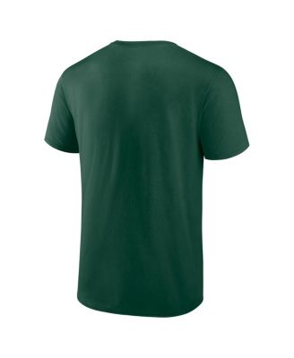 Men's Green Athletics Logo T-Shirt