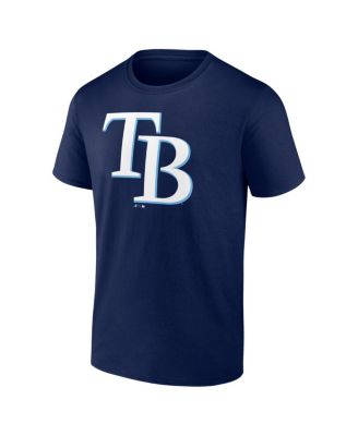 Men's Navy Tampa Bay Rays Logo T-Shirt