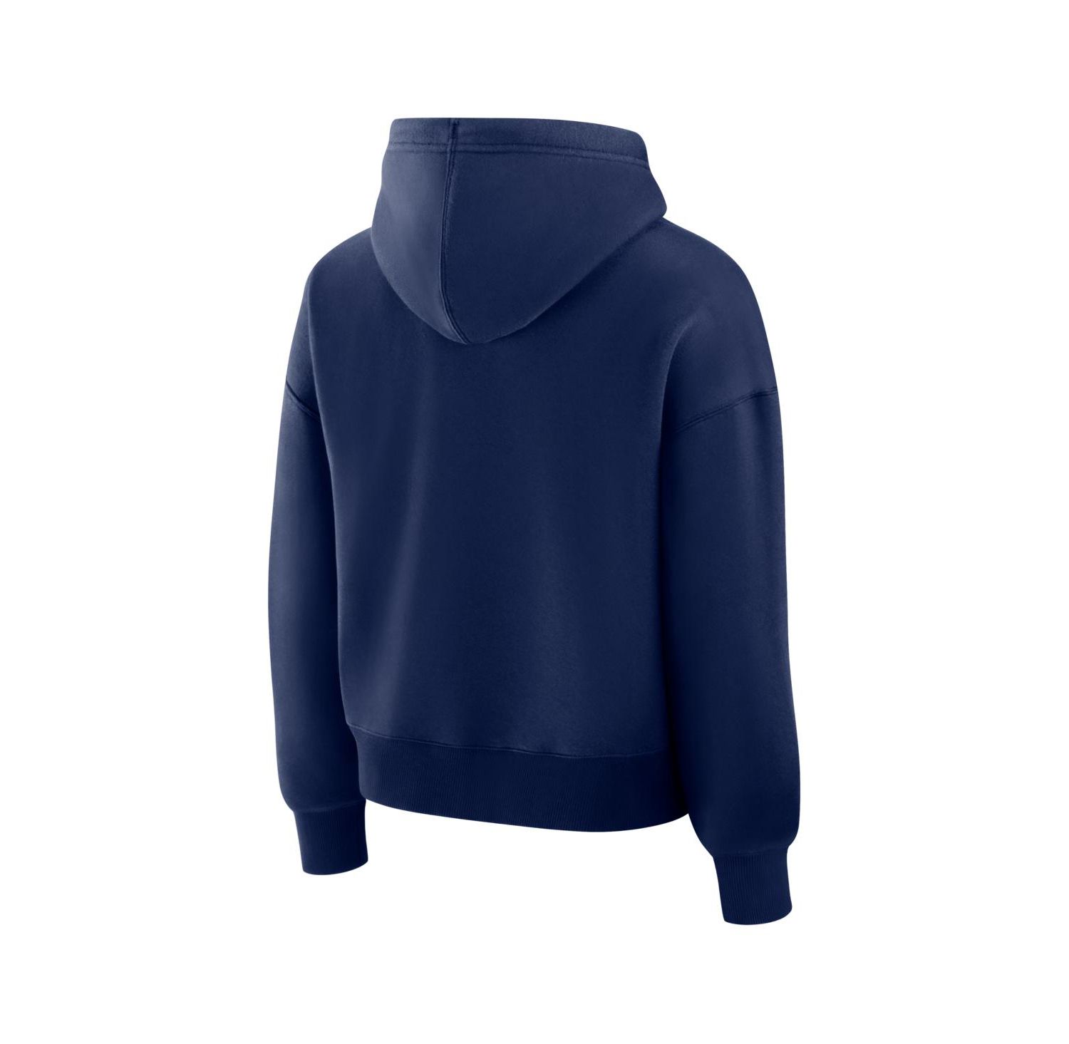 Women's College Navy Seattle Seahawks Relaxed High Hip Essential Legacy Hoodie