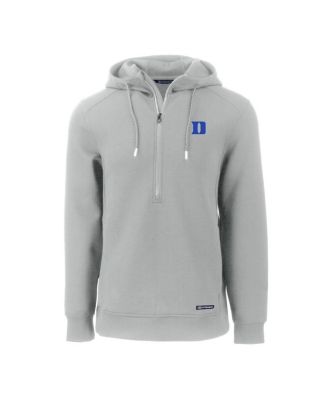 Men's Gray Duke Blue Devils Roam Half-Zip Hoodie