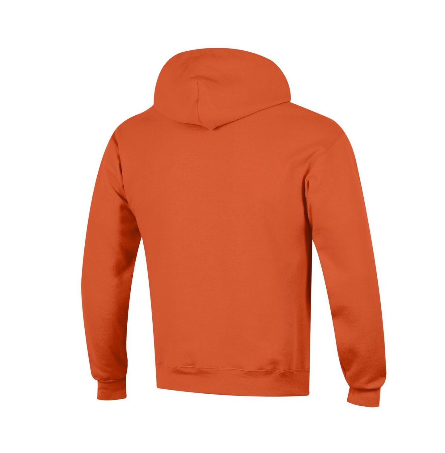 Мужское худи Champion Orange Miami Hurricanes Arch Over Logo Pullover, цвет: Чёрный — фото 5