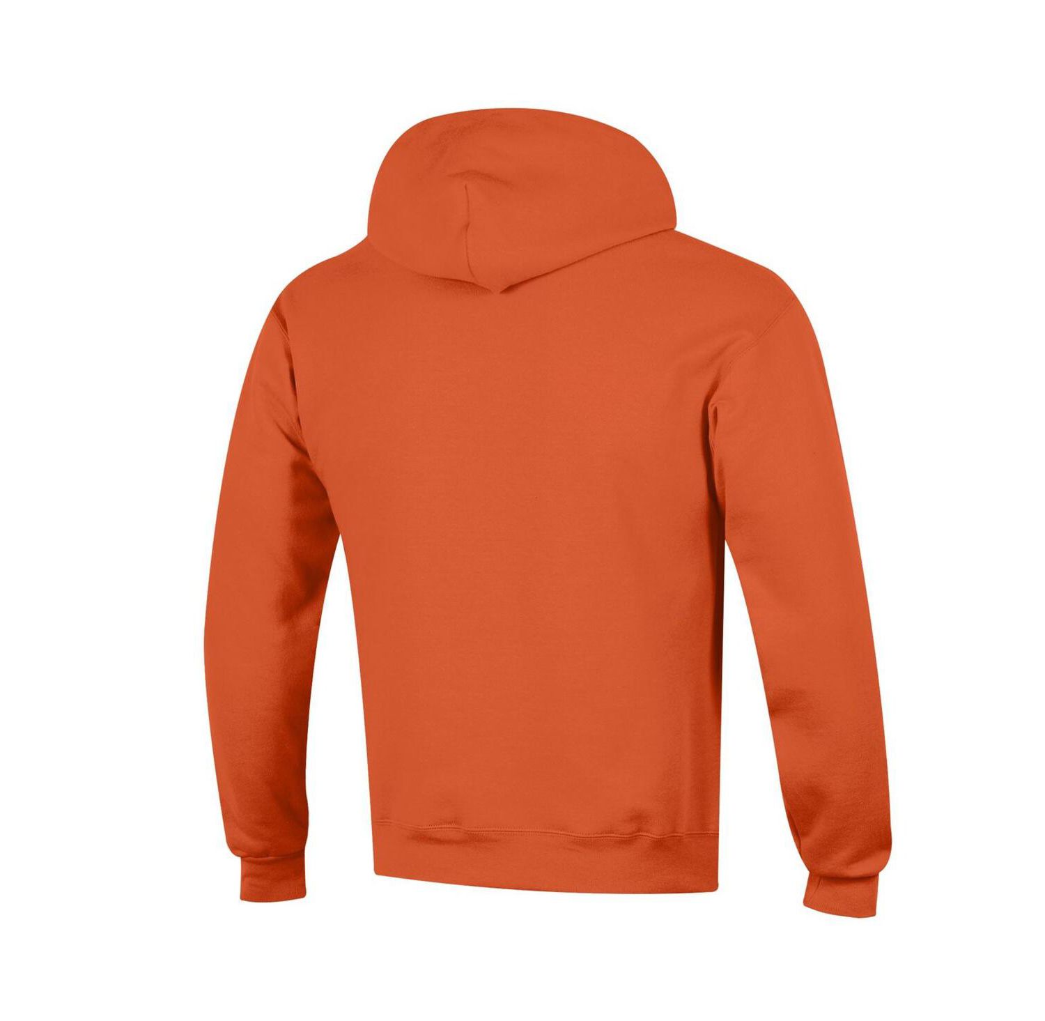 Men's Champion Orange Miami Hurricanes Arch Over Logo Pullover Hoodie