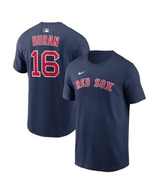 Men's Jarren Duran Navy Boston Red Sox Home Name & Number T-Shirt