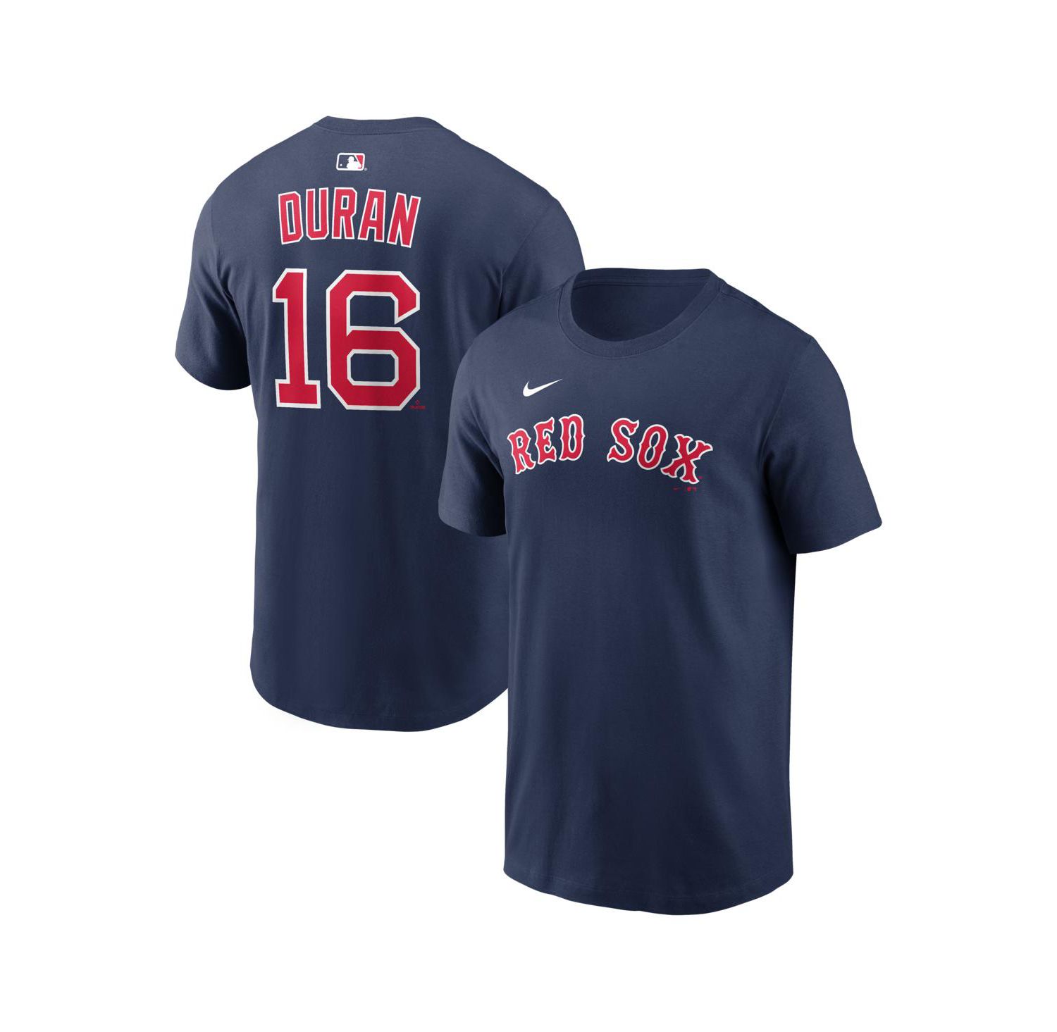 Men's Jarren Duran Navy Boston Red Sox Home Name & Number T-Shirt