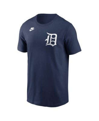 Men's Miguel Cabrera Navy Detroit Tigers Cooperstown Collection Name & Number T-Shirt
