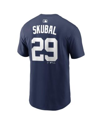 Men's Tarik Skubal Navy Detroit Tigers Home Name & Number T-Shirt