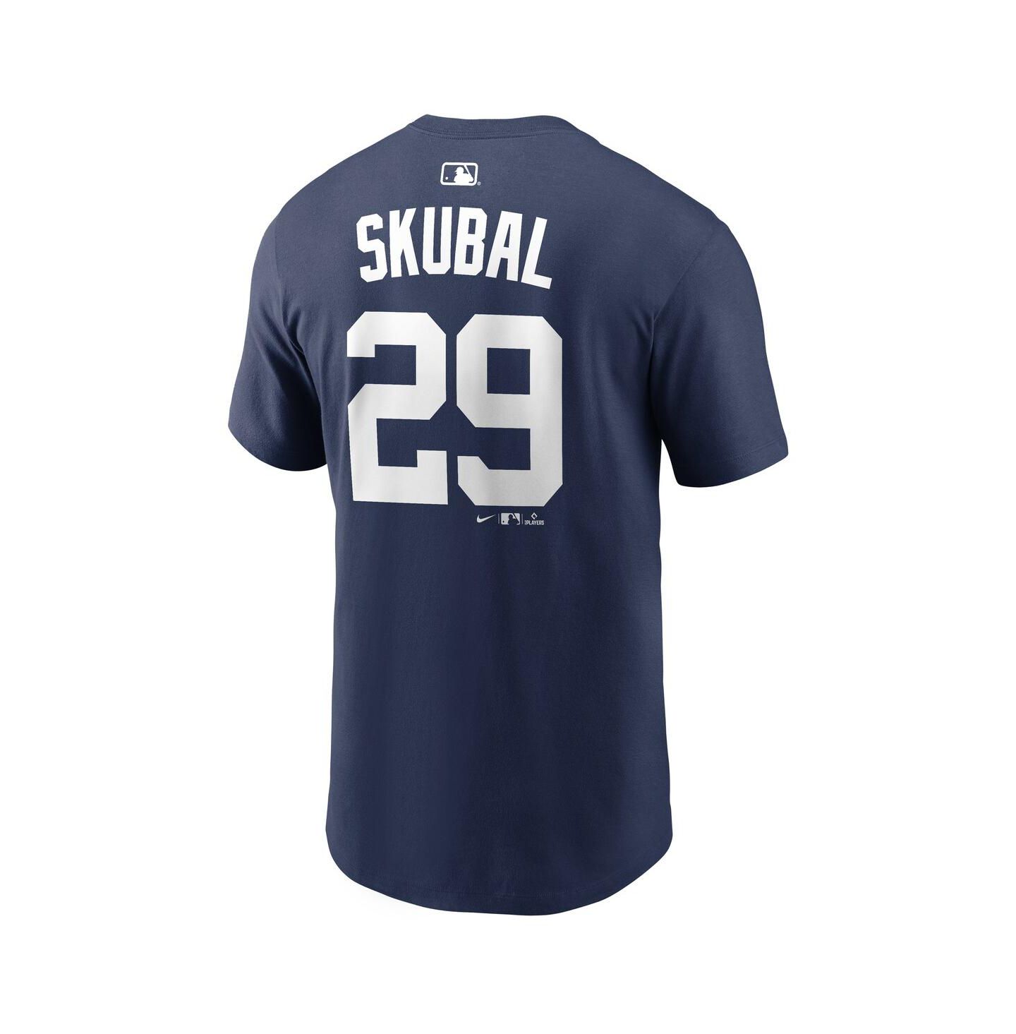 Мужская футболка Nike Tarik Skubal Navy Detroit Tigers Home Name & Number — фото 3