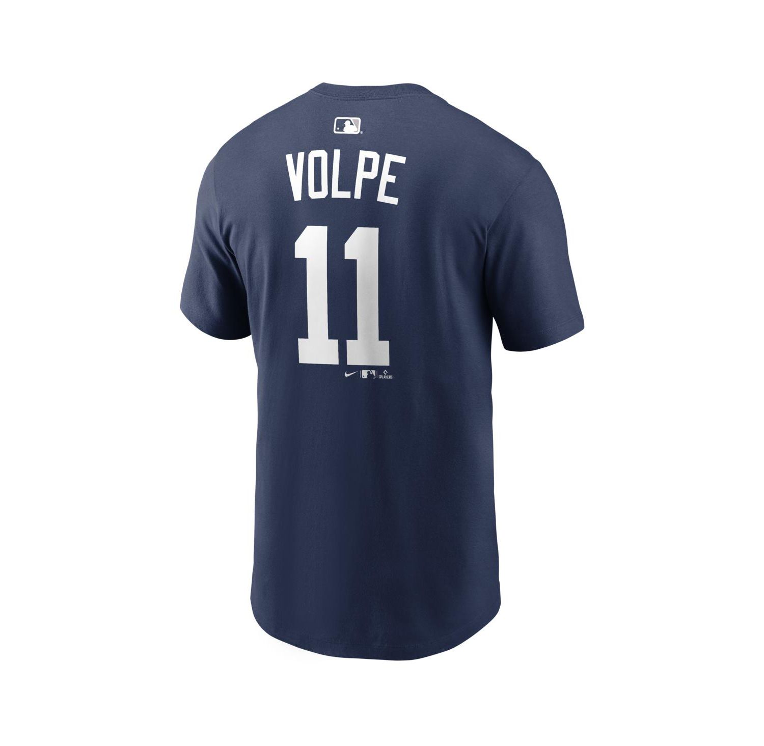 Men's Anthony Volpe Navy New York Yankees Home Name & Number T-Shirt