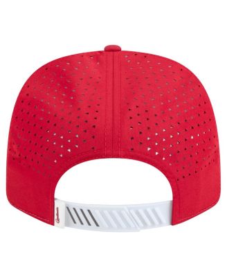 Men's White/Red St. Louis Cardinals Established Patch 9SEVENTY Adjustable Hat