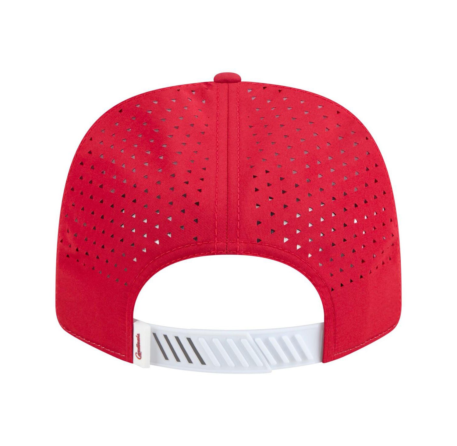 Men's White/Red St. Louis Cardinals Established Patch 9SEVENTY Adjustable Hat