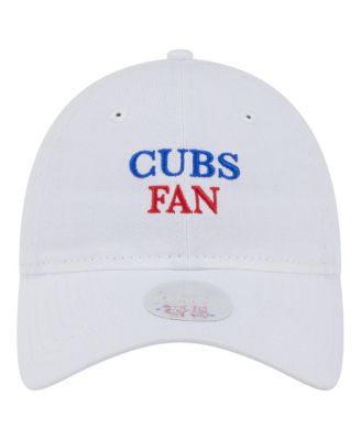 Women's White Chicago Cubs Team Fan 9TWENTY Adjustable Hat
