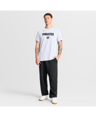 Men's White Pittsburgh Pirates Bold Team Name T-Shirt
