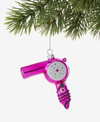 Beauty Boom Hair Dryer Ornament