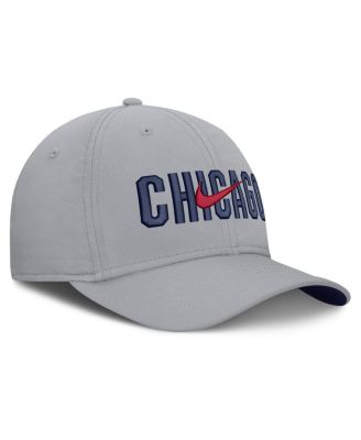 Men's Gray Chicago Cubs Primetime Dri-FIT Rise Bozz Flex Hat