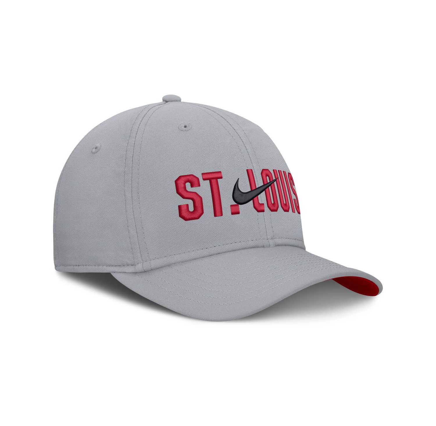 Men's Gray St. Louis Cardinals Primetime Dri-FIT Rise Bozz Flex Hat