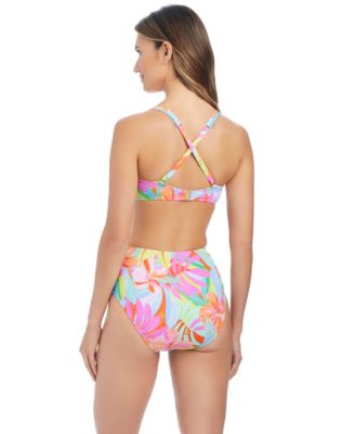 Women's Bellissimo Botanica Ring Swim Bikini Top
