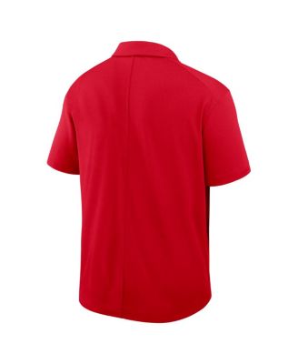Men's Red Georgia Bulldogs Primetime Victory Plus Dri-FIT Polo Shirt