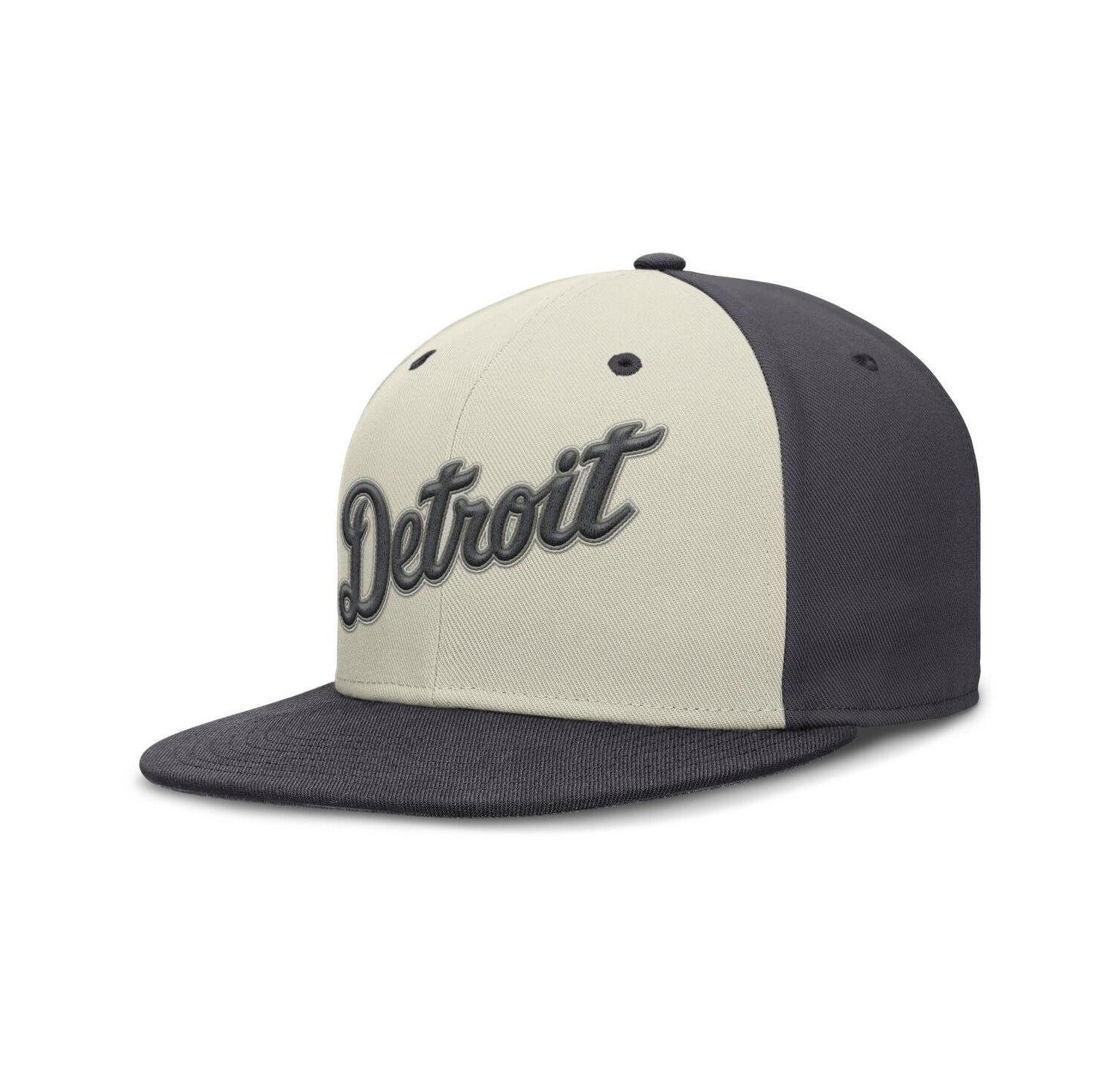 Men's Cream Detroit Tigers Dri-FIT True Fitted Hat