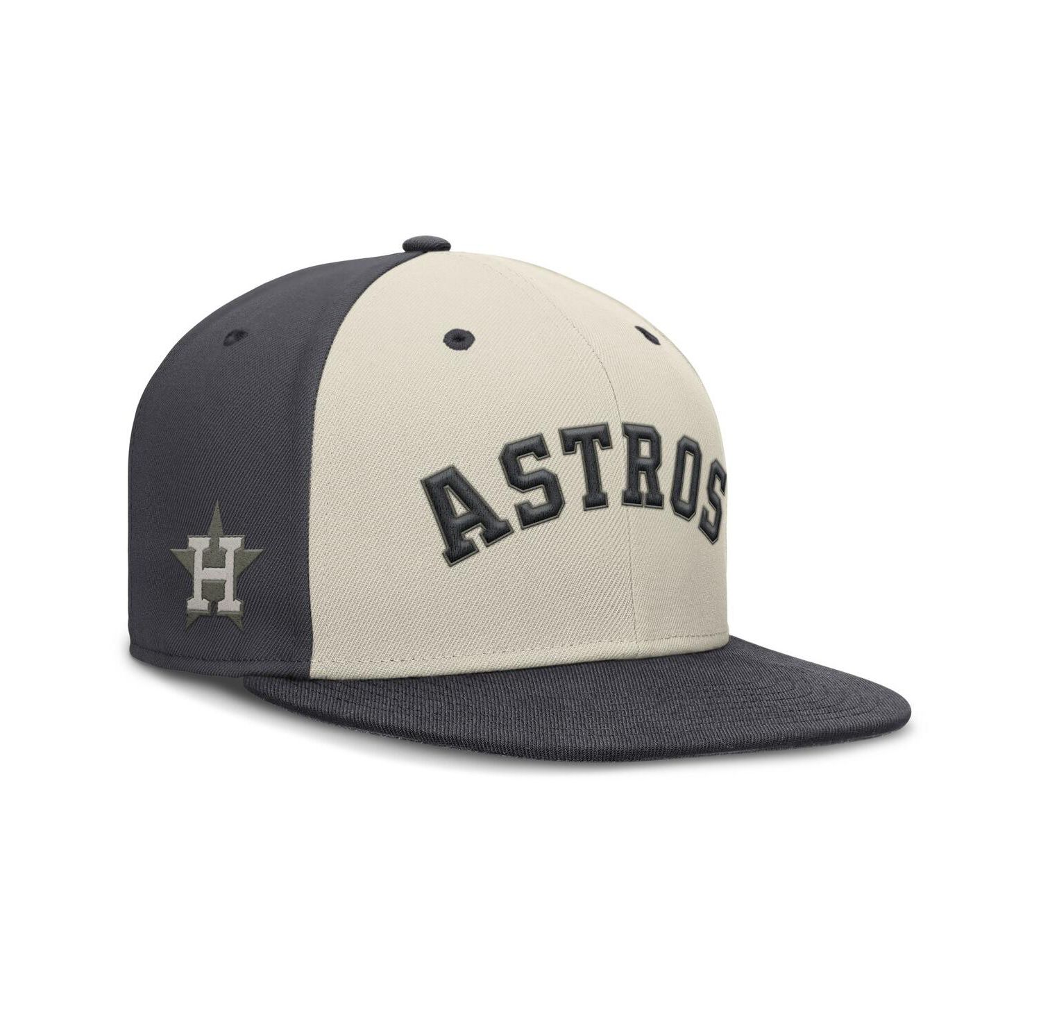 Men's Cream Houston Astros Dri-FIT True Fitted Hat