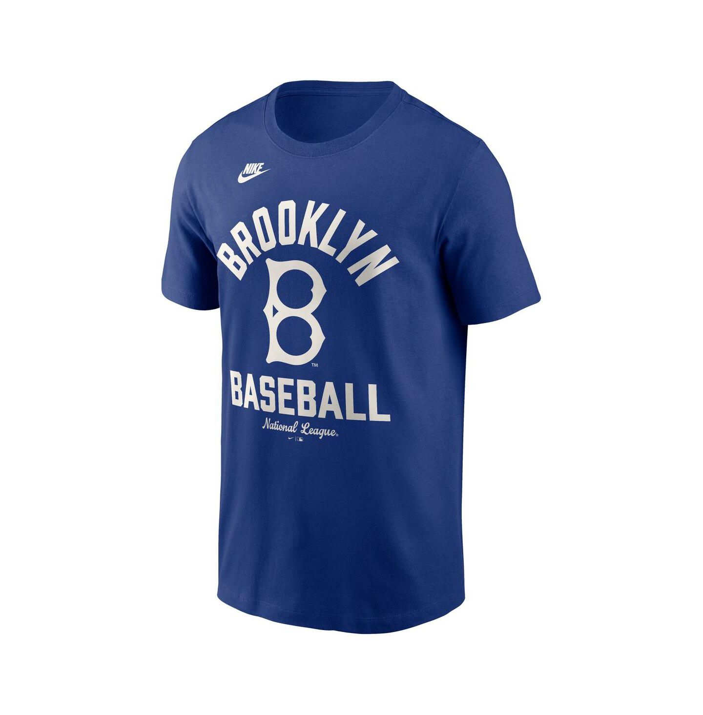 Мужская футболка Nike Royal Brooklyn Dodgers Cooperstown Collection — фото 2
