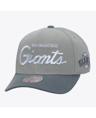 Men's Gray San Francisco Giants Thunderstorm Head Coach Pro-Crown Adjustable Hat