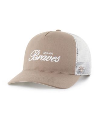 Men's Brown Atlanta Braves Foundational Mesh Hitch Adjustable Hat