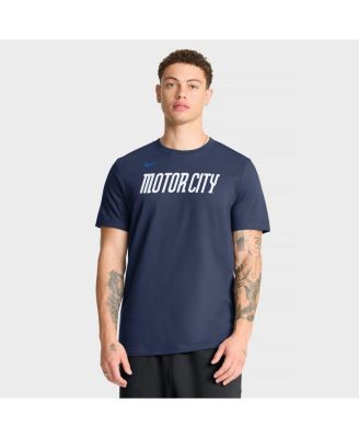 Men's Navy Detroit Tigers City Connect Large Logo T-Shirt