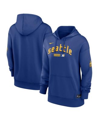 Women's Royal Seattle Mariners Authentic Collection City Connect Therma Hoodie