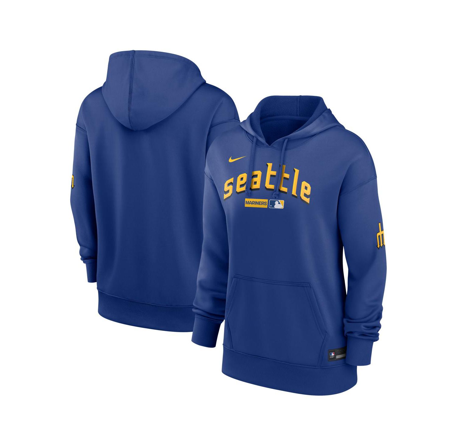 Women's Royal Seattle Mariners Authentic Collection City Connect Therma Hoodie
