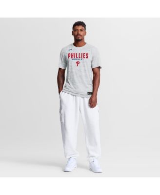 Men's White Philadelphia Phillies Authentic Collection Velocity Dri-FIT T-Shirt