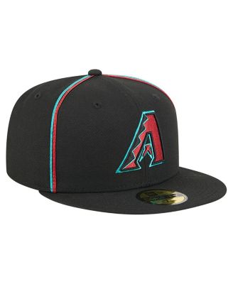 Men's Black Arizona Diamondbacks Soutache 59FIFTY Fitted Hat