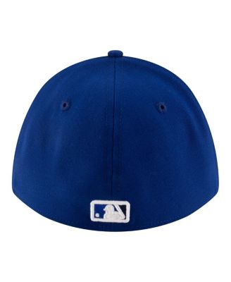 Men's White/Royal Toronto Blue Jays Player Replica 39THIRTY M-Crown Flex Hat