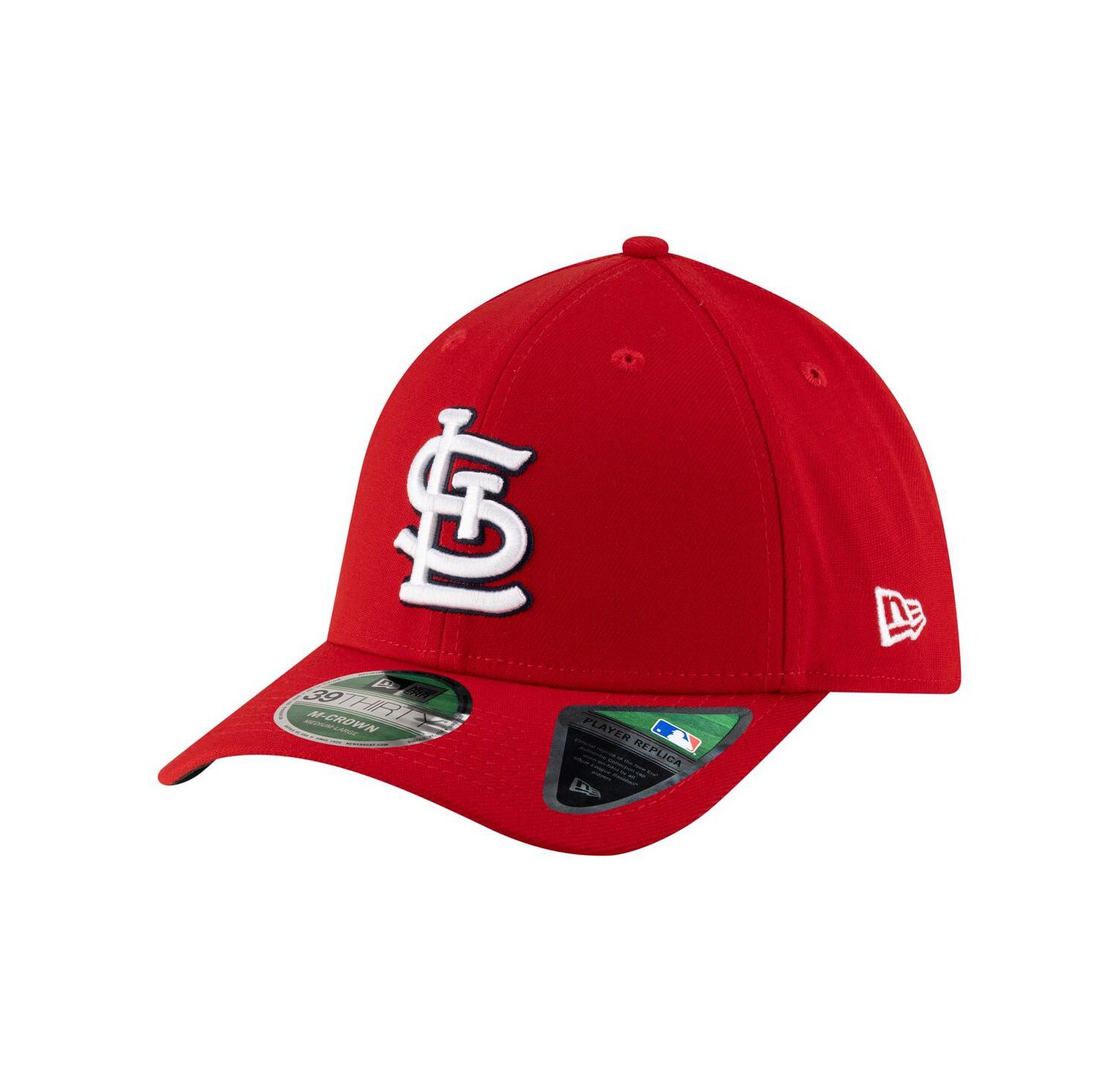 Men's Red St. Louis Cardinals Player Replica 39THIRTY M-Crown Flex Hat