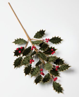 Cozy Cabin Leaves Pick with Berries