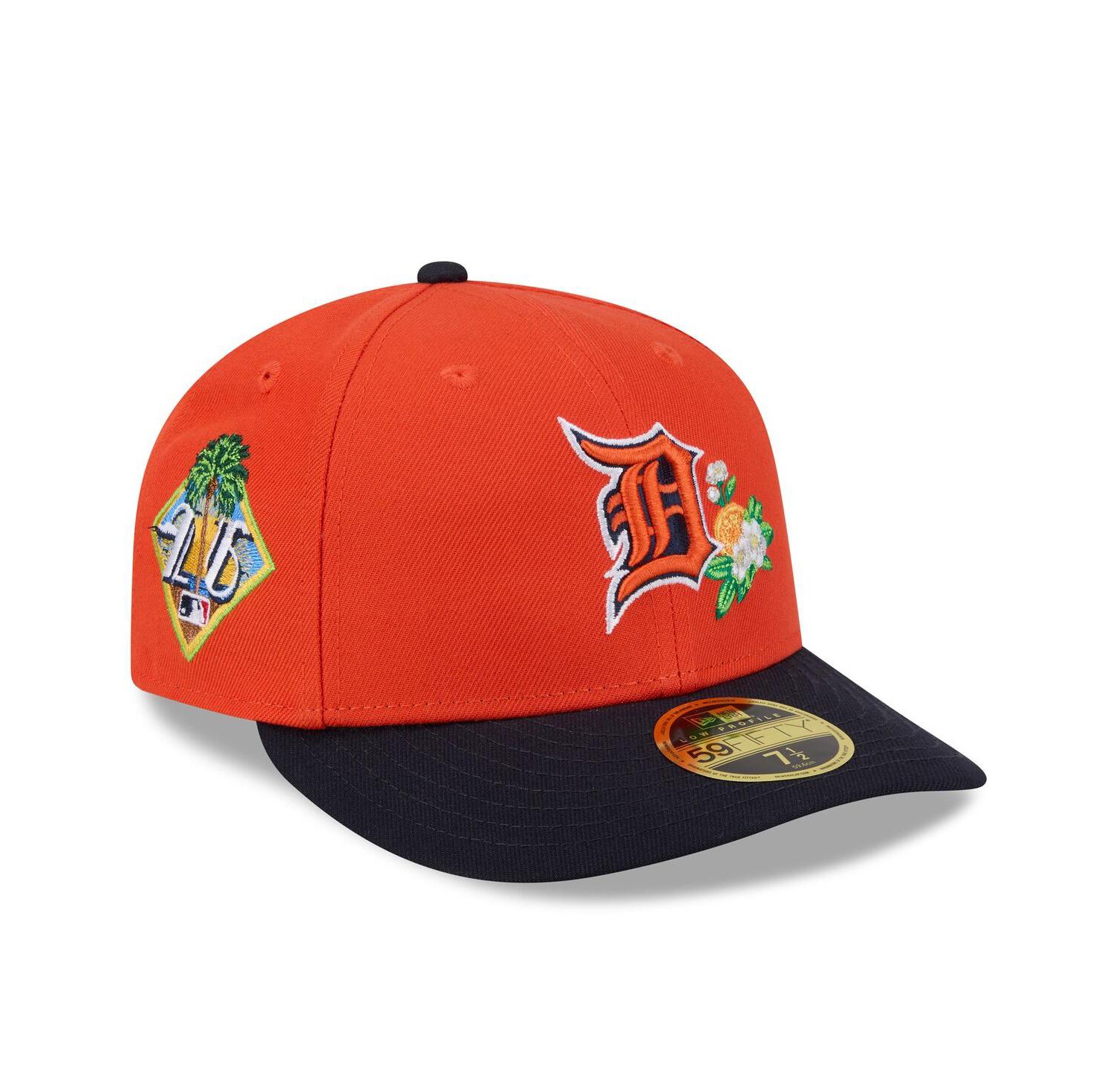 Men's Orange/Navy Detroit Tigers 2026 Spring Training Low Profile 59FIFTY Fitted Hat