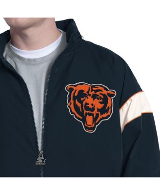 Men's Navy Chicago Bears The Gust Full-Zip Hoodie