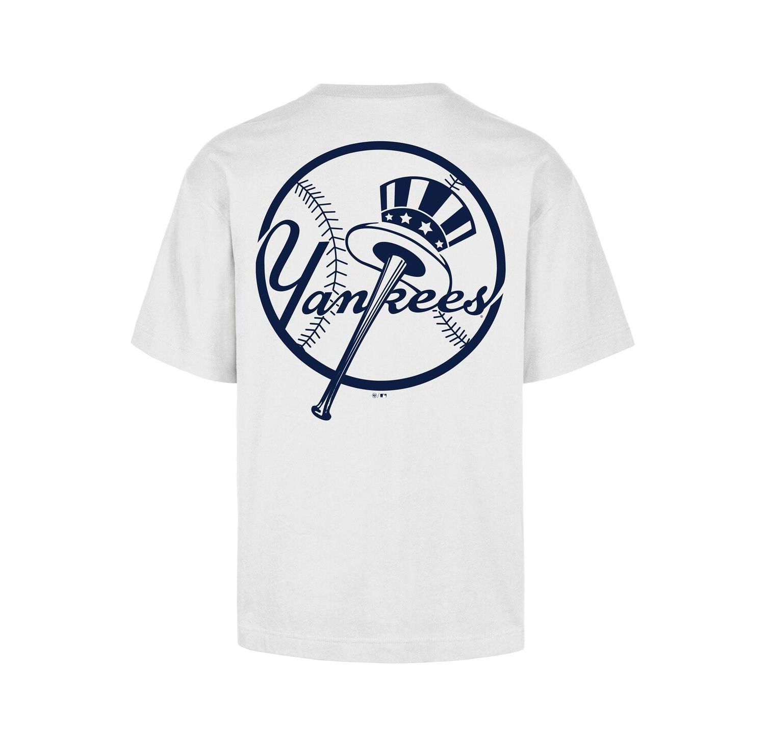 Men's White New York Yankees Petroni Foundation T-Shirt