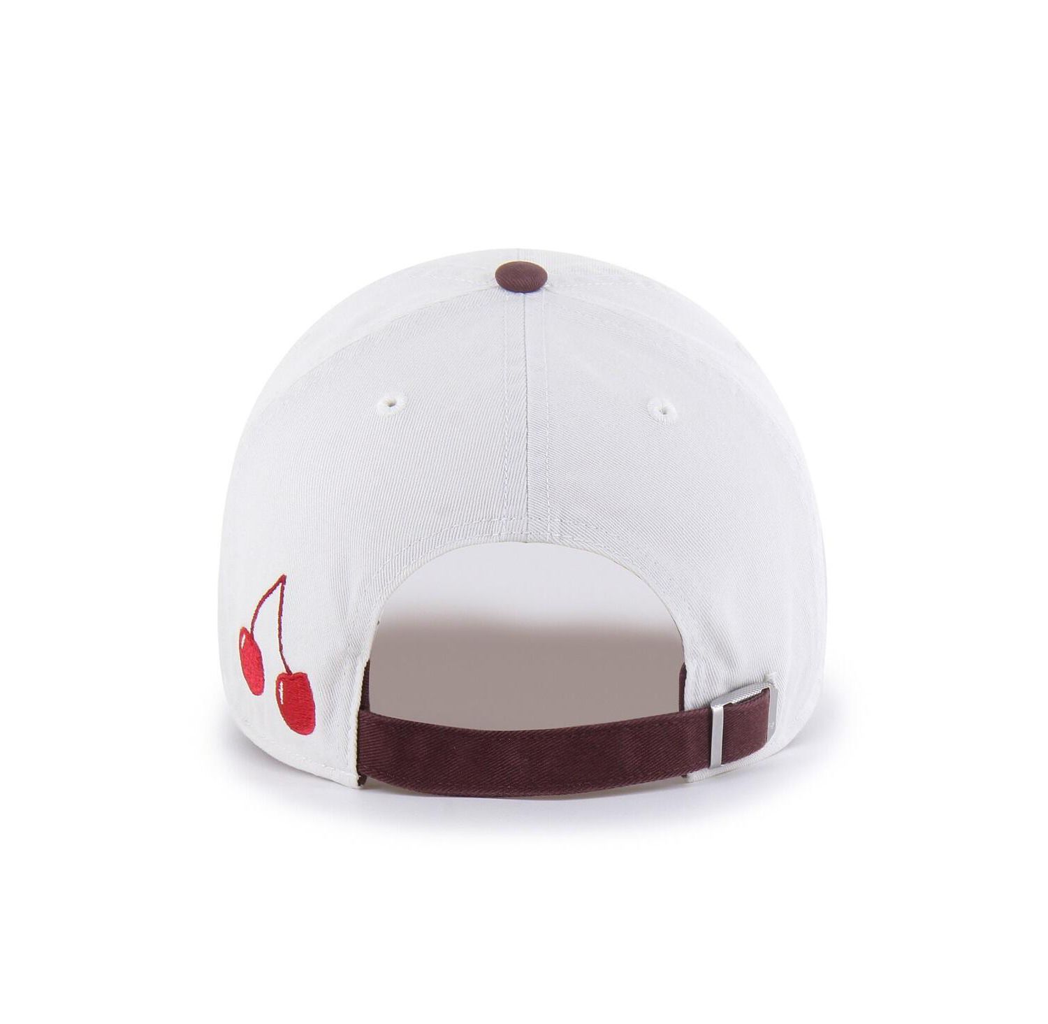 Men's and Women's Stone/Burgundy Miami Dolphins Love Letter Clean Up Adjustable Hat