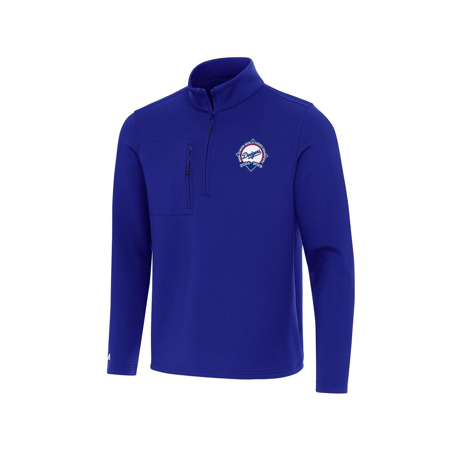 Men's Royal Los Angeles Dodgers Back-to-Back World Series Champions Insider Quarter-Zip