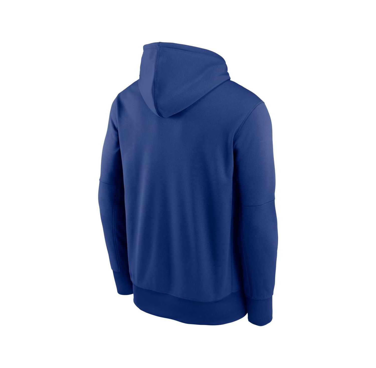 Men's Royal Los Angeles Dodgers Primary Wordmark Therma Hoodie
