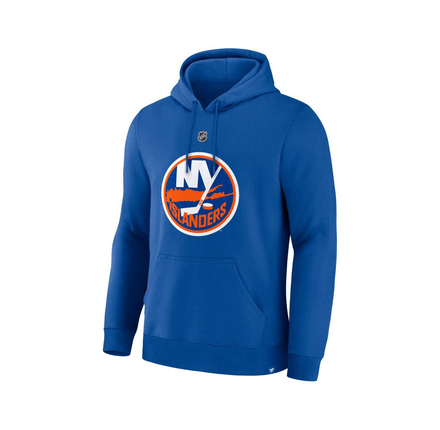 Men's Matthew Schaefer Royal New York Islanders Authentic Stack Name & Number Hoodie